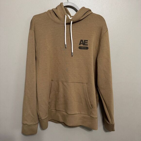AE American Eagle soft hooded men’s sweatshirt size large - Picture 1 of 6